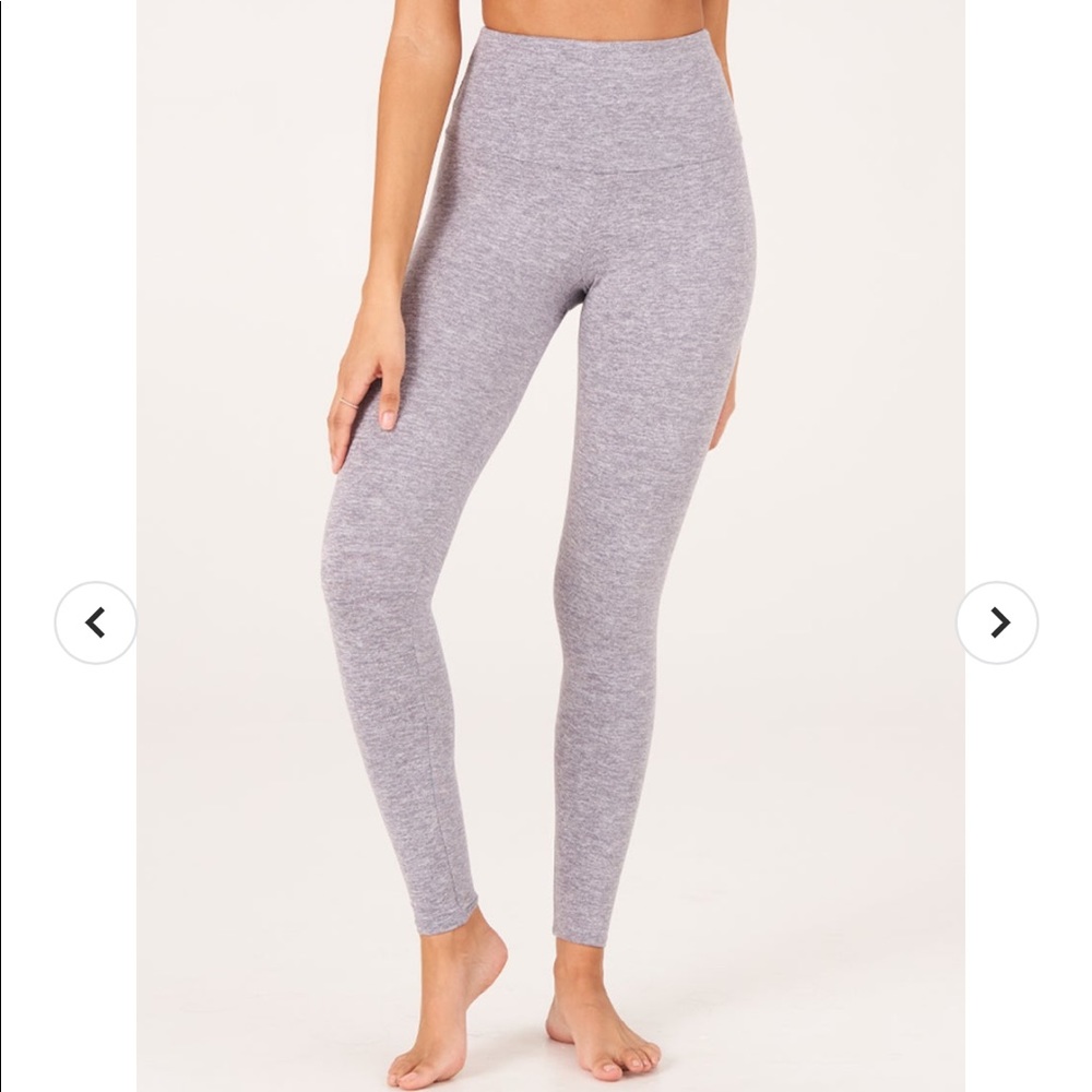 Onzie Luxe Leggings Heather Gray Size S/M